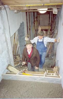 Bau des Musikheims 1991/1992 – Foto 5