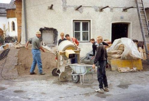 Bau des Musikheims 1991/1992 – Foto 4
