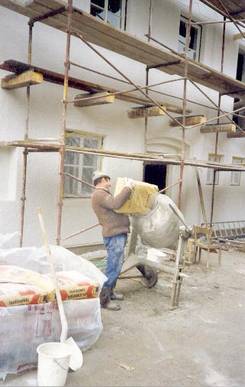 Bau des Musikheims 1991/1992 – Foto 6